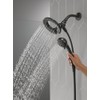 Delta 4-Setting In2ition 2-in-1 Dual Shower Head with HandHeld Spray,