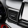 JUIVEEL Carbon Fiber Style Car Front Side Air Outlet Vent