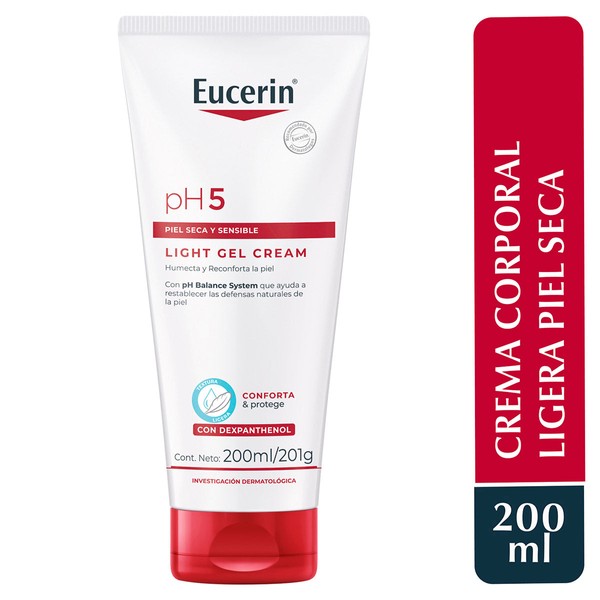 Eucerin pH5 Light Crema Gel piel seca y sensible 200 ml.