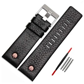 Choco&Man US Men's Leather Watch Band Strap