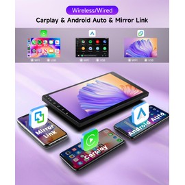 4G+64G CAR Radio for Honda Pilot 2006 2007 2008, Rimoody Android Car Stereo Wireless Carplay Andorid auto Mirror Link 9'' HD Touchscreen GPS WiFi Bluetooth FM/RDS EQ-32 SWC Backup Camera
