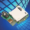Playing card reader, host card slot, cassette slot module, host
