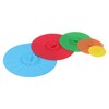 5Pcs/Set Multifunctional Bowl Lid Food Grade Silicone Vacuum Sealing Cover