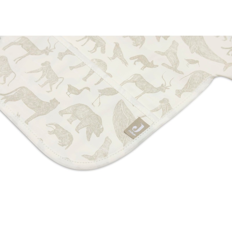 Jollein Unisex Baby Waterproof Bib with Sleeves, Olive, 75 x