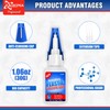 ALECPEA 30g Plastic Glue - Ultra-Strong Adhesive for Plastic Models,