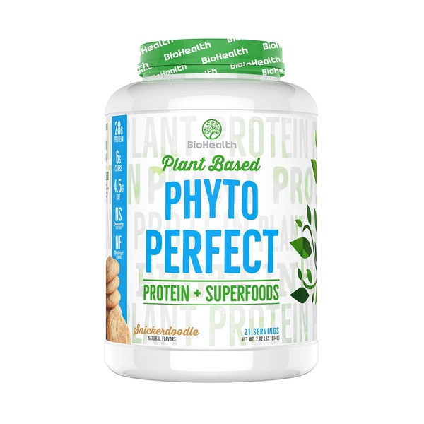 Phyto Perfect Snickerdoodle (2lb) | Vegan Protein Plus Superfoods | Protein Plus Organic Veggies and Organic Fruits