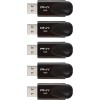 Pny 16Gb Attache 4 Usb 2.0 Flash Drive 5-Pack Personal