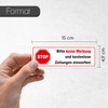 Sticker Stop Bitte keine Werbung und kostenlose Zeitung einwerfen! I