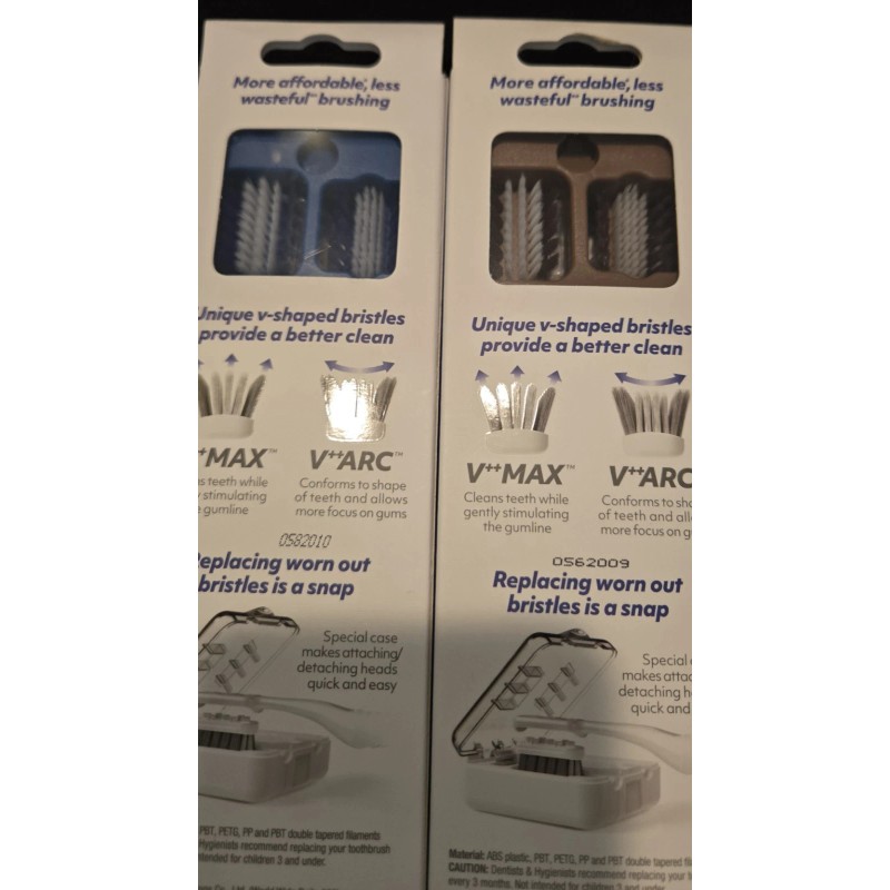 V-ECO 4 Pack V-Eco Toothbrush And Replacement Heads