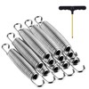 Heavy Duty Trampoline Springs 5.5inch for Trampolines, Stainless Steel Trampolin