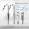 2 Pack 56517 Fish Rod Accessories, Stainless Steel