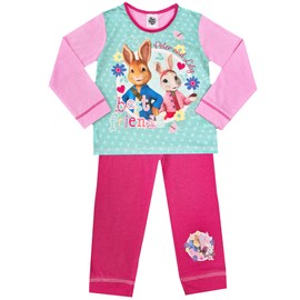Peter Rabbit Girls Pyjamas Character Nightwear (Peter Rabbit Best Friends, 2-3 Years)