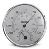 Thermometer and hygrometer "Saipan", silver/grey