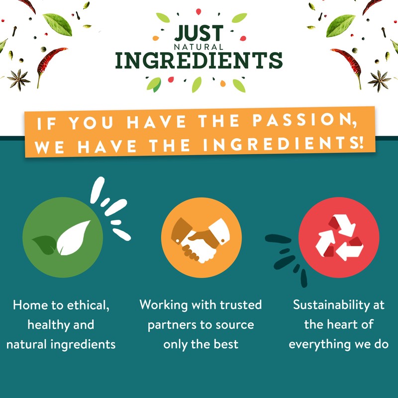 JustIngredients Juniper Berries 250g, Dried Organic Spice - Sweet Fruity