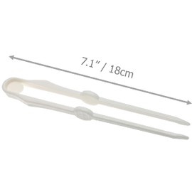 Excelity Set of 2 Chip Tongs for Salad Food Clip