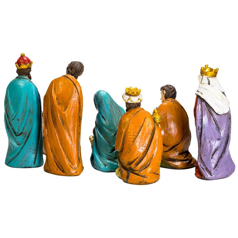 Kurt S. Adler 4 to 5-Inch Resin Table Piece Nativity,