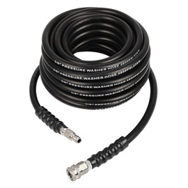 50FT 4800PSI Replacement Pressure Washer Hose for 3/8 Inch High Power Pressure Washer