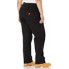 Dickies Women's Plus Size Relaxed Straight Carpenter Duck Pant, Rinsed