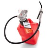 Deway Automatic Fuel Transfer Pump w/Hand Nozzle, AA Battery Powered,