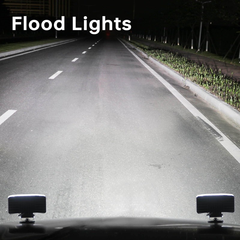 HOZILIFE Side Shooter LED Light Pods, LED Tractor Work Lights