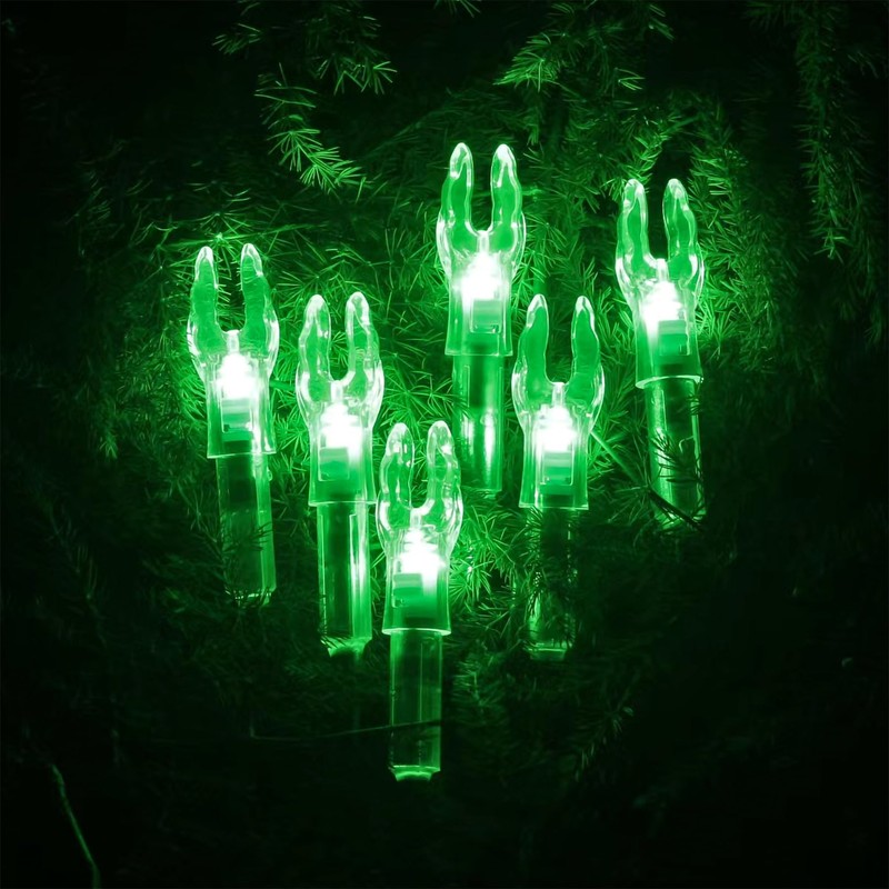 ACDSHOT 6PCS X Lighted Nocks for Arrows with .204 .233