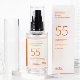 Erti Whitening Ampoule 55 Concentrate Booster for Skin Whitening Ampoule 100ml Whitening Spot Ampoule / 에르띠 미백앰플 55 컨센트레이트 부스터 포 스킨 화이트닝 앰플 100ml 미백 기미앰플