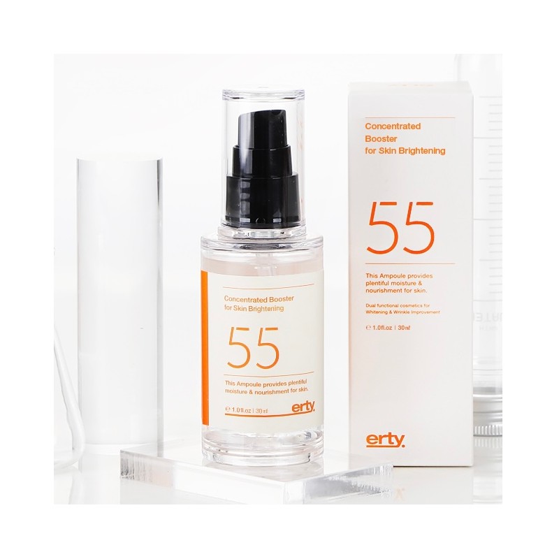 Erti Whitening Ampoule 55 Concentrate Booster for Skin Whitening Ampoule