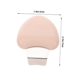 VICASKY 2pcs Stainless Steel Facial Blackhead Extractor Tool Pimple Remover Heart Design Pore Scraper for Face