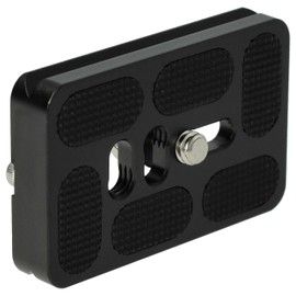 vhbw Quick Release Plate, Camera Plate, Tripod Plate Compatible with Camera, DSLR, Digital Camera, Tripod Mount Type PU-60, PU60