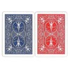 12 Decks Bicycle Pinochle Cards (6 Red / 6 Blue)