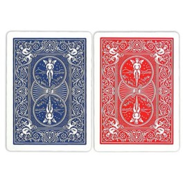 12 Decks Bicycle Pinochle Cards (6 Red / 6 Blue)