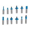 Silverline 251591 12 mm TCT Router Bit Set 12pce 12