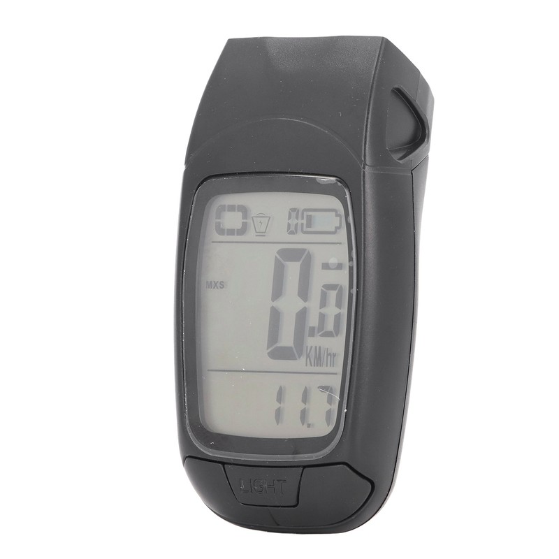 Bike Computer IP64 Waterproof Large LCD Backlit Display Cycling Speedometer