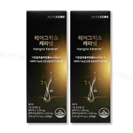 Nutricore Millet Extract Complex Hairgrix Keranet Hair Health 28 Capsules 2 / 뉴트리코어 기장밀추출복합물 헤어그릭스 케라넷 모발 건강 28캡슐 2개