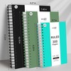 RETTACY Spiral College Ruled Notebook, 300 Pages, A5 Medium Size