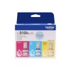 Brother Kit Botellas Tinta de Color InkBenefit Tank BTD100CL3PK