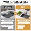 3 PCS Large Stone Dish Drying Mat for Kitchen Counter