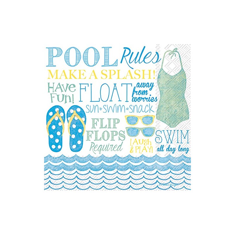 Celebrar the Home Summer - Servilletas de papel de 3
