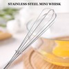 NileHome Mini Whisk Stainless Steel 5" 7" (2 Pack)