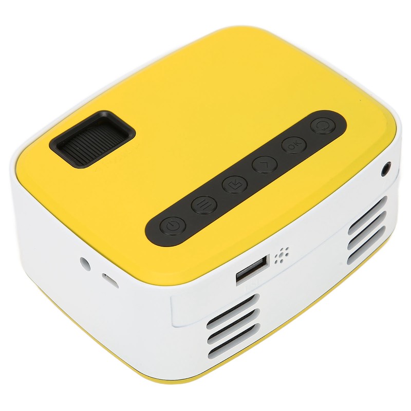 Mini Projector LED WiFi USB Connection 1080P Inbuilt Speaker Portable