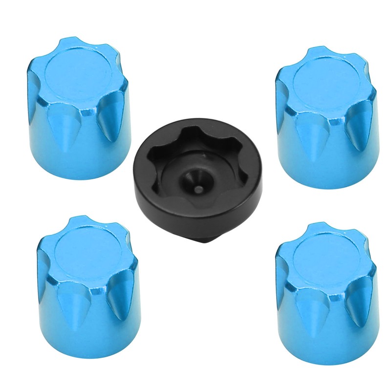 4pcs RC Car Wheel Rim Center Cap M4 Nut Fit