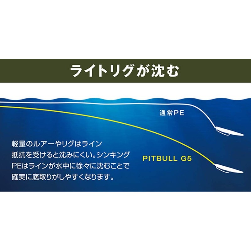 Shimano LD-M51U Pit Bull G5 PE Line, 164.0 yd (150
