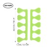 FOMIYES 100 Pairs Disposable soft toe separators silicone toe spacers
