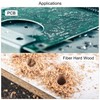 sourcing map 10Pcs 1.2mm Carbide End Mill Engraving Milling Cutter