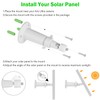 3 Pack Solar Panel Charger Compatible with Arlo Pro 5S