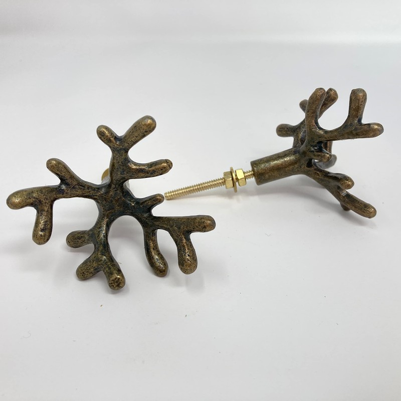 Antique Bronze Sea-Life Marine Nautical Drawer Knobs, Bathroom, Cupboards, Dresser