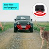 Exbrith Pack of 4 Car Deer Warning Deer Whistle Ultrasonic