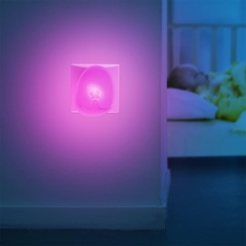 Pabobo - Verstellbares Wand-Nachtlicht mit 0+ Helligkeitssensor - Blau