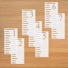 7 Feet Growth Chart Stencil, Kids Height Growth Chart Reusable