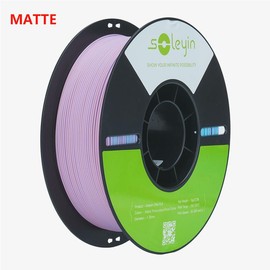 CREALITY 3D Creality Soleyin Ultra/Hyper RFID/CR Series 1.75mm Filaments Ultra PLA MATTE PETG Silk PLA TPU Carbon PC ABS High Precision 1KG Spools Eco Friendly Plant Powered:_Soleyin Ultra Matte Pla Rose Stone